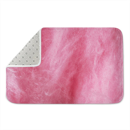 Pink Cotton Candy Print Indoor Door Mat