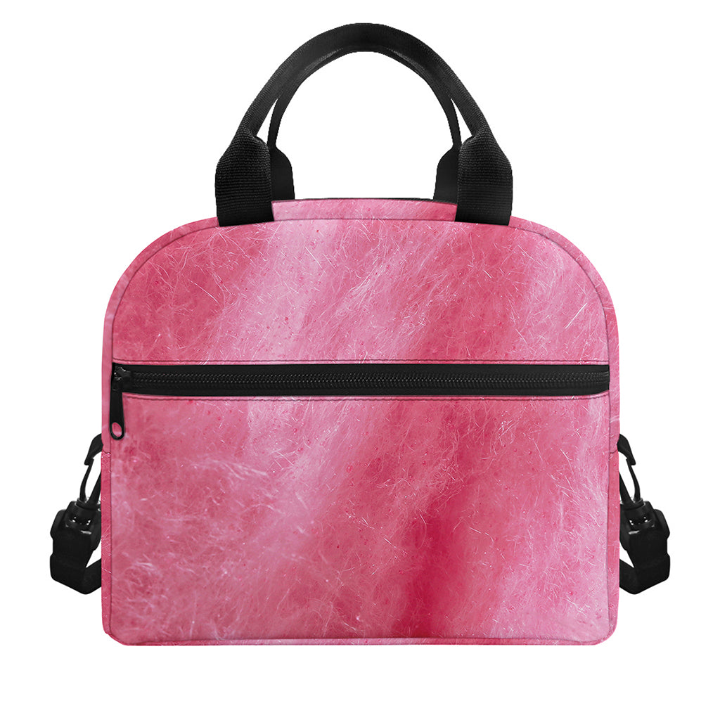 Pink Cotton Candy Print Insulated Lunch Bag