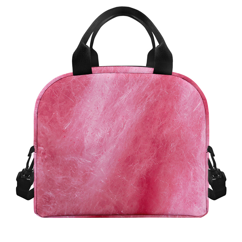 Pink Cotton Candy Print Insulated Lunch Bag