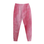 Pink Cotton Candy Print Jogger Pants
