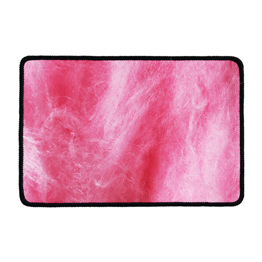 Pink Cotton Candy Print Kitchen Mat