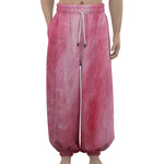 Pink Cotton Candy Print Lantern Pants