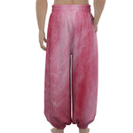 Pink Cotton Candy Print Lantern Pants