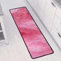 Pink Cotton Candy Print Long Kitchen Mat