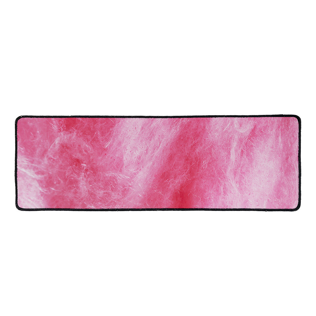 Pink Cotton Candy Print Long Kitchen Mat