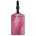 Pink Cotton Candy Print Luggage Tag