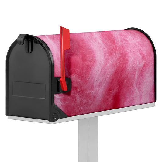 Pink Cotton Candy Print Mailbox Cover