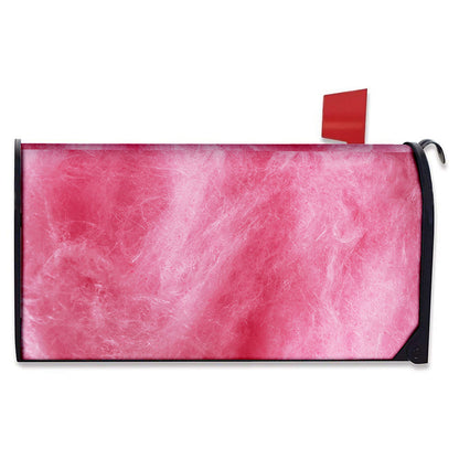 Pink Cotton Candy Print Mailbox Cover