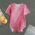 Pink Cotton Candy Print Men's Bodysuit