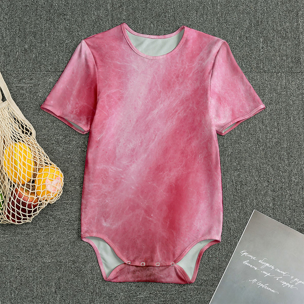 Pink Cotton Candy Print Men's Bodysuit