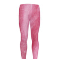 Pink Cotton Candy Print Men's Leggings