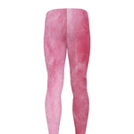 Pink Cotton Candy Print Men's leggings