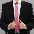 Pink Cotton Candy Print Necktie