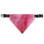 Pink Cotton Candy Print Over The Collar Dog Bandana
