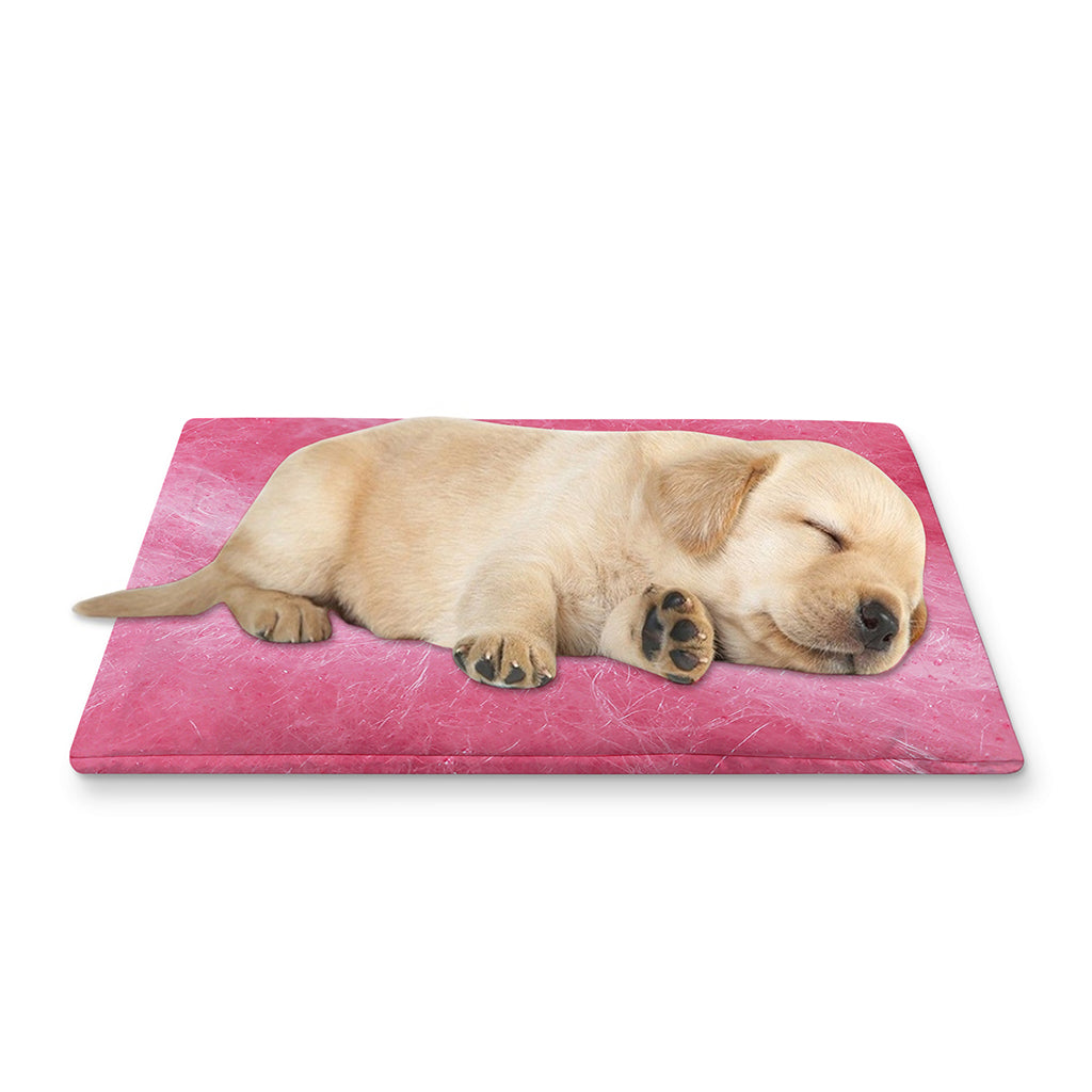 Pink Cotton Candy Print Pet Cooling Mat Cover