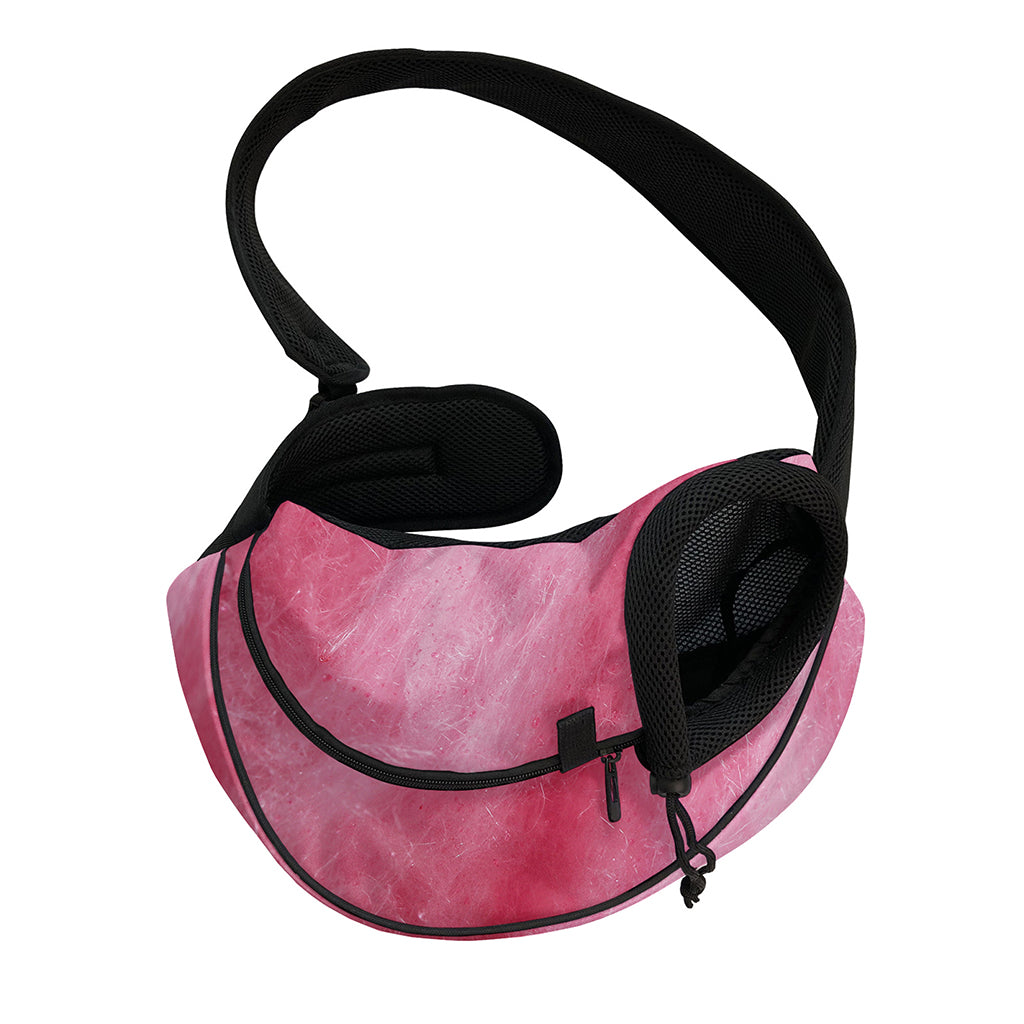 Pink Cotton Candy Print Pet Sling Carrier
