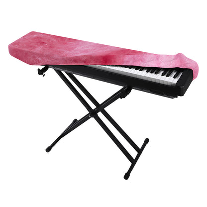 Pink Cotton Candy Print Piano Keyboard Cover