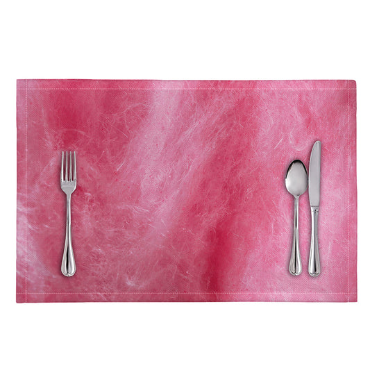 Pink Cotton Candy Print Placemat
