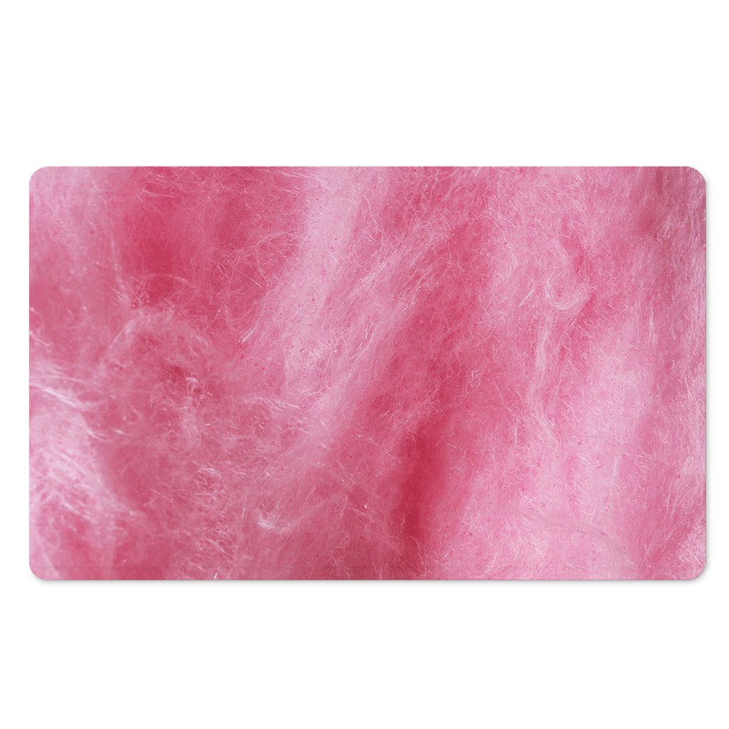 Pink Cotton Candy Print Polyester Doormat