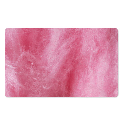 Pink Cotton Candy Print Polyester Doormat