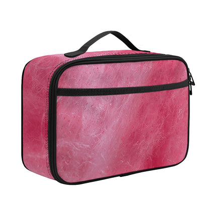 Pink Cotton Candy Print Portable Lunch Bag