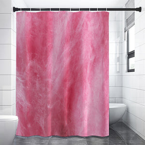 Pink Cotton Candy Print Premium Shower Curtain