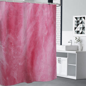 Pink Cotton Candy Print Premium Shower Curtain