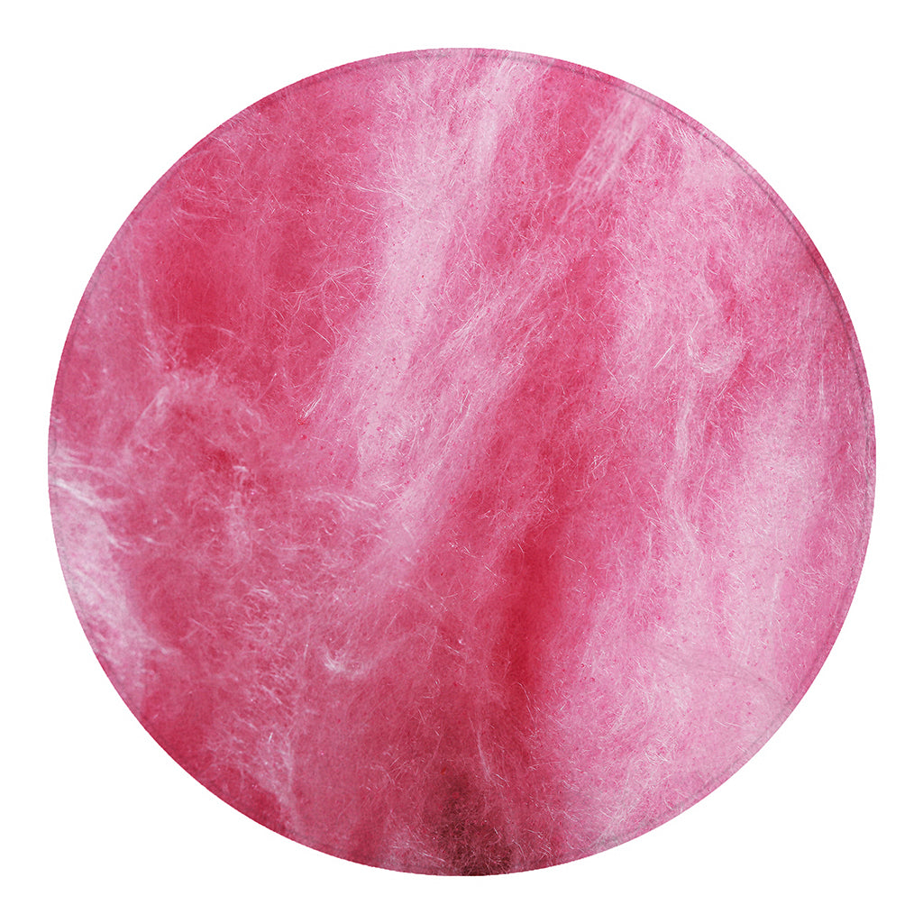 Pink Cotton Candy Print Round Blanket