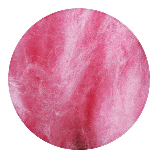 Pink Cotton Candy Print Round Blanket
