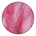 Pink Cotton Candy Print Round Floor Mat
