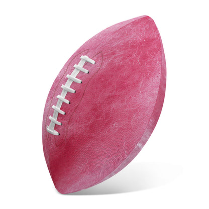 Pink Cotton Candy Print Rugby Ball