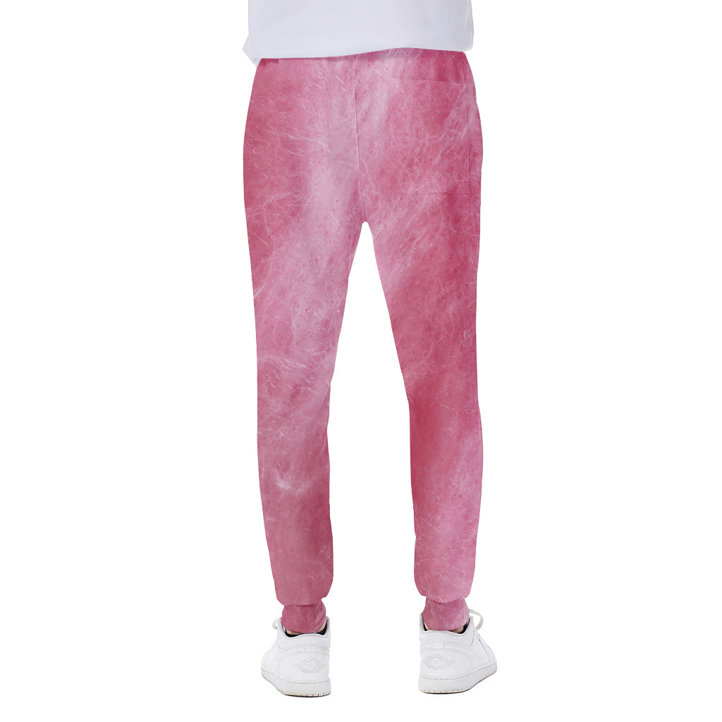 Pink Cotton Candy Print Scuba Joggers