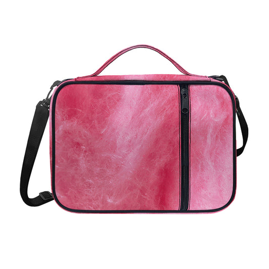 Pink Cotton Candy Print Shoulder Strap Bible Bag
