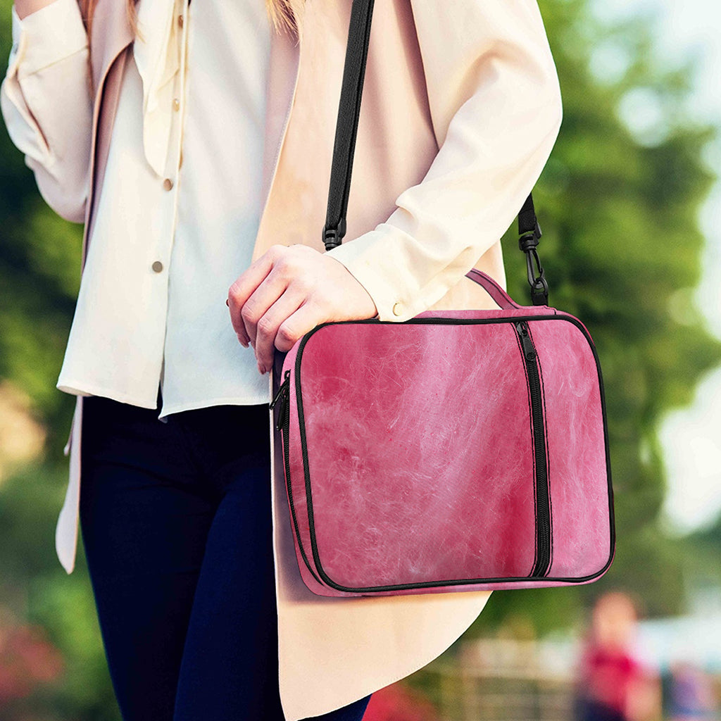 Pink Cotton Candy Print Shoulder Strap Bible Bag