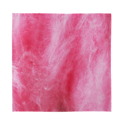 Pink Cotton Candy Print Silk Bandana