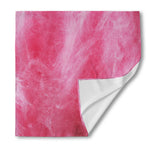 Pink Cotton Candy Print Silk Bandana