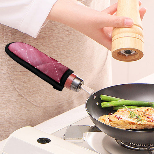 Pink Cotton Candy Print Skillet Handle Cover