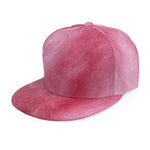 Pink Cotton Candy Print Snapback Cap