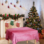 Pink Cotton Candy Print Tablecloth