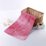Pink Cotton Candy Print Towel