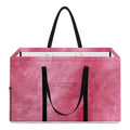 Pink Cotton Candy Print Utility Tote Bag