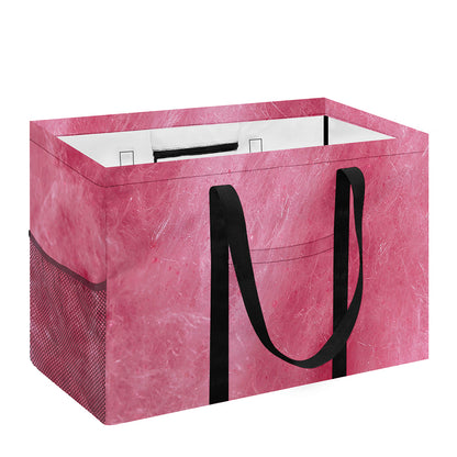 Pink Cotton Candy Print Utility Tote Bag