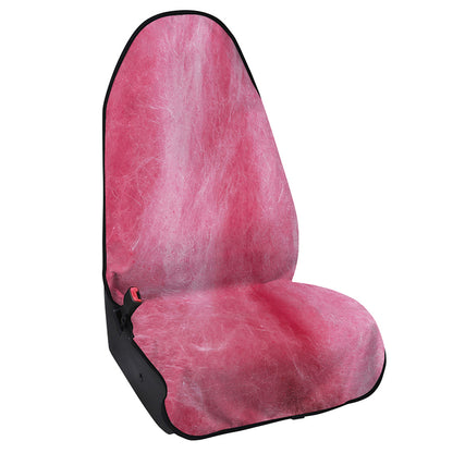 Pink Cotton Candy Print Waterproof Car Seat Cover