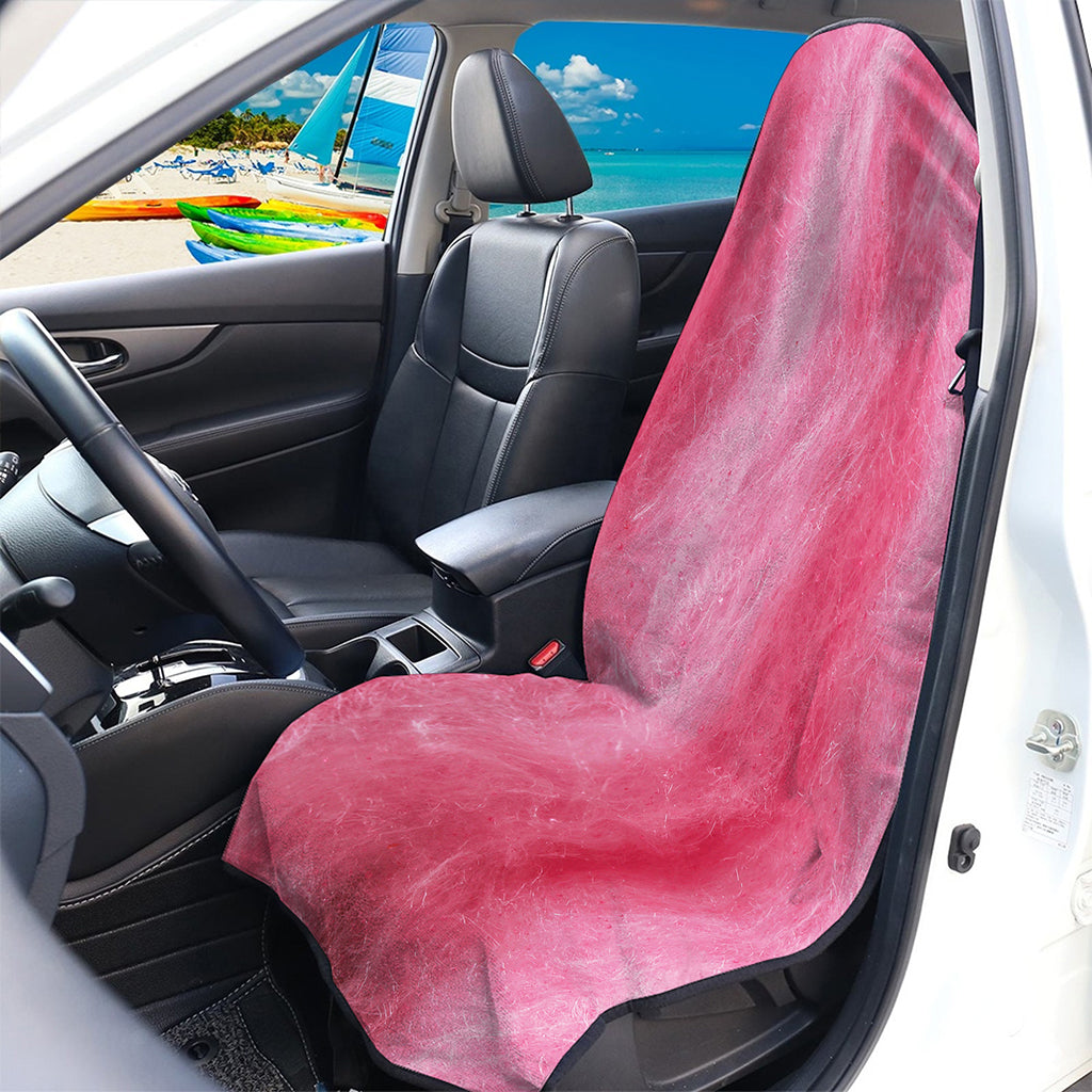 Pink Cotton Candy Print Waterproof Car Seat Cover
