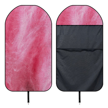 Pink Cotton Candy Print Waterproof Car Seat Cover