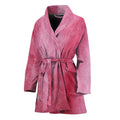 Pink Cotton Candy Print Women's Bathrobe
