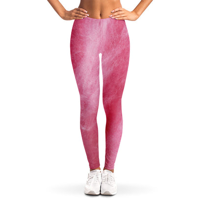 Pink Cotton Candy Print Women's Leggings