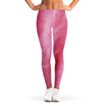 Pink Cotton Candy Print Women's Leggings