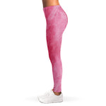 Pink Cotton Candy Print Women's Leggings