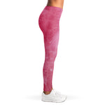 Pink Cotton Candy Print Women's Leggings
